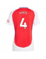 Arsenal Ben White #4 Domácí Dres pro Dámské 2024-25 Krátký Rukáv